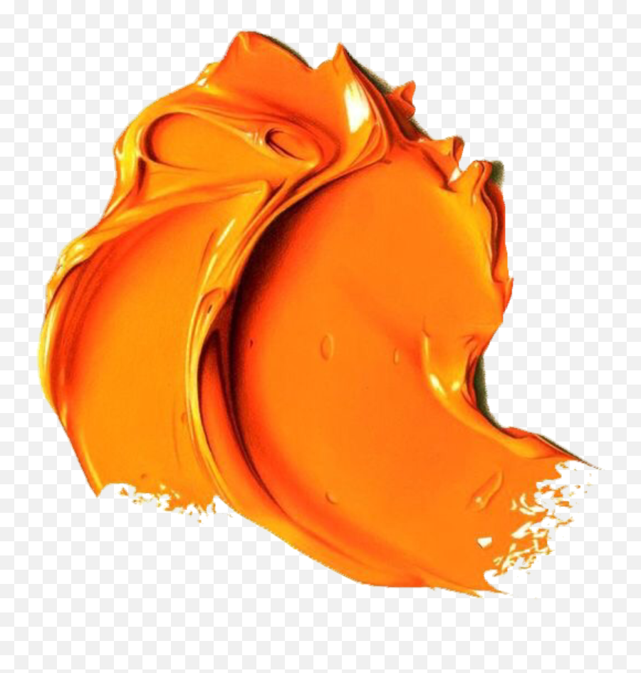 Brush Paintbrush Oilbrush Orange - Cj Hendry Art Emoji,Paintbrush Emoji