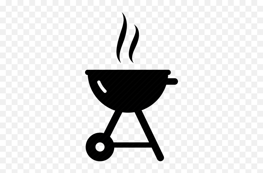 Bbq Clipart Black And White - Black Bbq Clip Art Emoji,Bbq Emoji