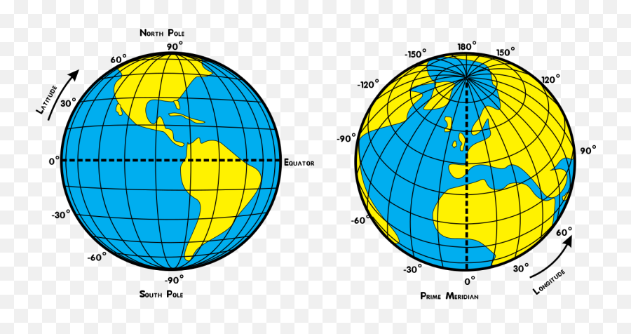 Latitude And Longitude Of The Earth - Latitude Longitude Emoji,Earth Emoji