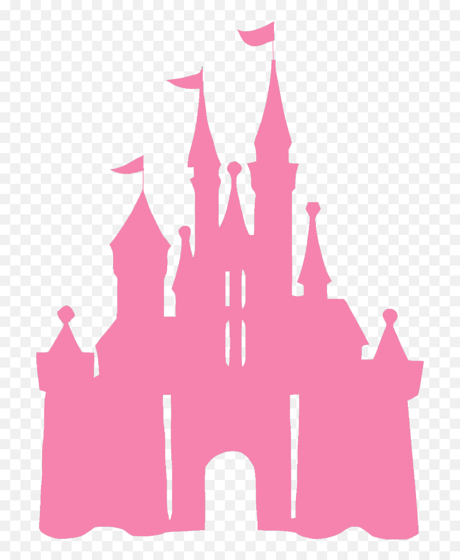 Cinderella Castle Clipart Png - Disney Castle Silhouette Emoji,Castle Book Emoji