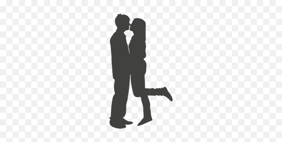 Kissing Png And Vectors For Free - Couple Kissing Silhouette Png Emoji,Couple Kissing Emoji
