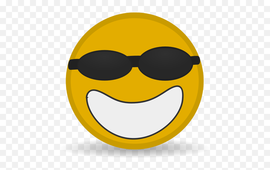 Cool Icon - Clip Art Cool Emoji,Sunglasses Emoji