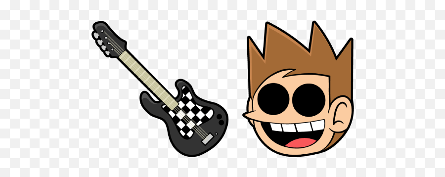 Eddsworld Tom Bass Guitar Susan Cursor U2013 Custom Cursor - Guitar Eddsworld Susan Emoji,Guitar Emoticon