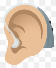 Hearing Aid Joypixels GIF - HearingAid Ear Discover u0026 Share GIFs Aids Gif Transparent Emoji