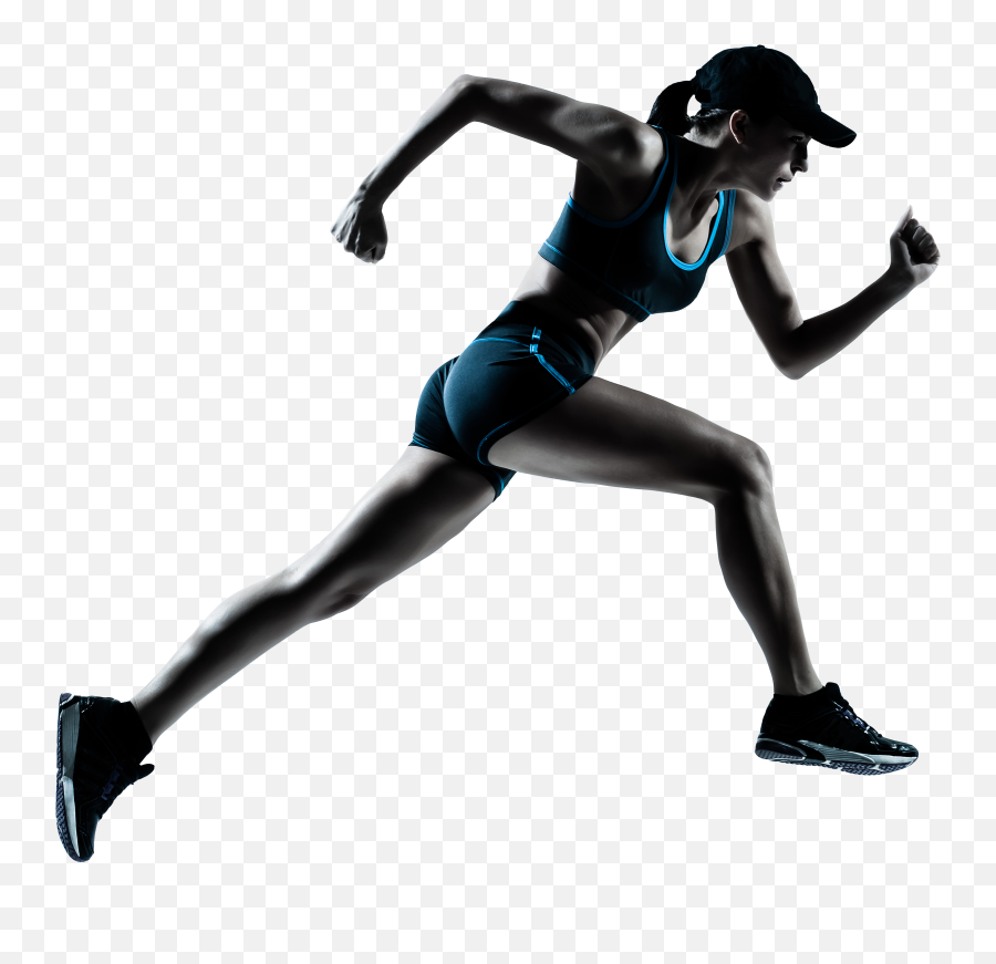 Runner Clipart Transparent Background - Women Running Png Emoji,Running Emoji Transparent