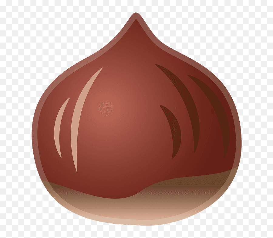 Chestnut Emoji Clipart - Dibujos De Una Castañas,Onion Emoji