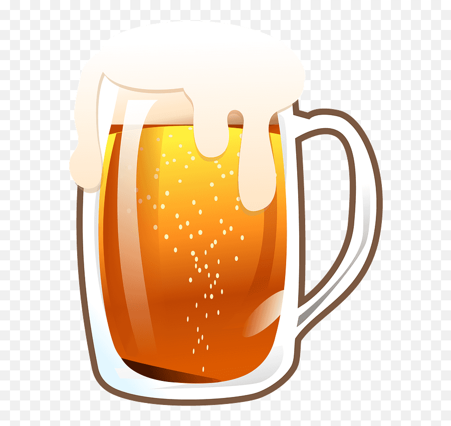 Beer Mug Emoji Clipart Free Download Transparent Png - Beer Emoji Png Transparent,Alcohol Emoji