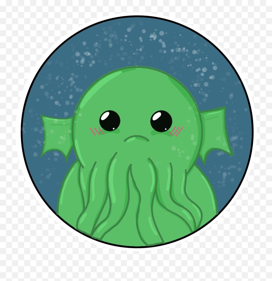 Cthulhu Similar Hashtags - Sad Emoticon Emoji,Cthulhu Emoji