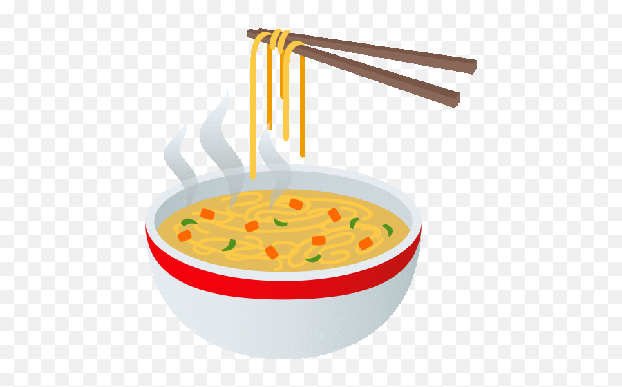 Steaming Bowl Food Gif - Steamingbowl Food Joypixels Discover U0026 Share Gifs Ramen Emoji,Noodles Emoji