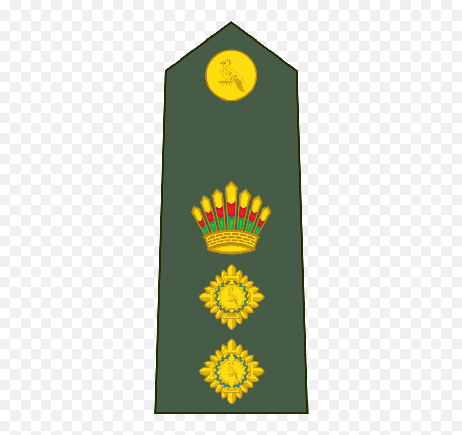 Guyana Defence Force Colonel - 2nd Lieutenant Rank Insignia Emoji,Guyana Flag Emoji