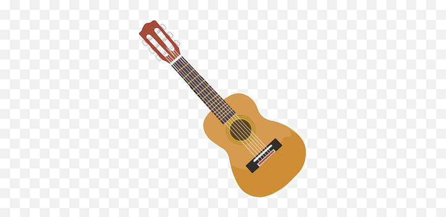 Rock Guitar Clip Art Free Clipart - Clipart Guitar Emoji,Emoji Guitar