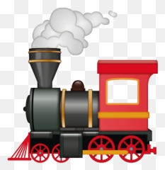 Emoji - Locomotive Emoji,Steam Emoji