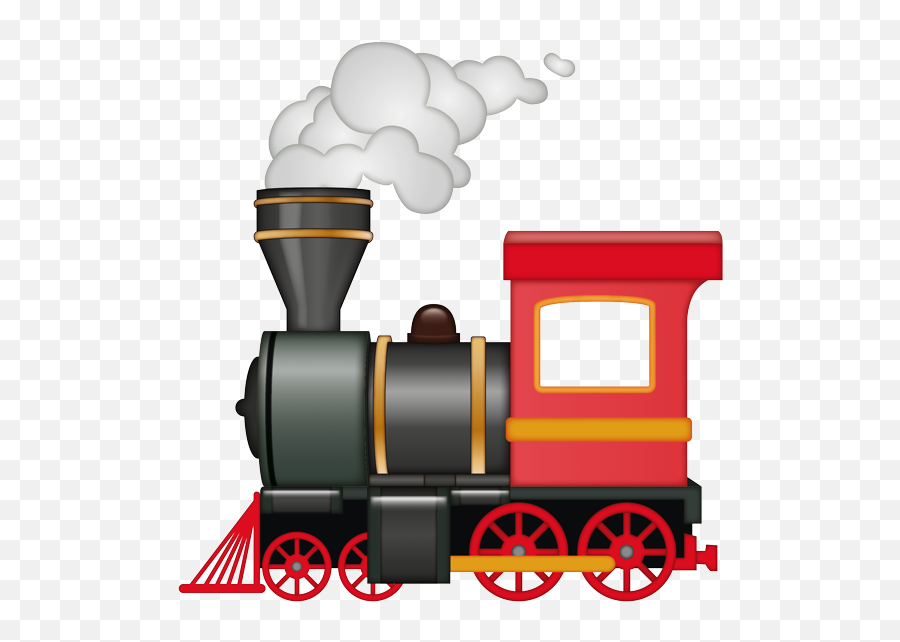 Emoji - Locomotive Emoji,Steam Emoji