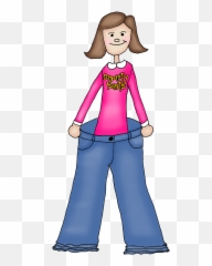 Big Pants Clipart Jpg - Big Clothes Clipart Emoji,Jeans Emoji
