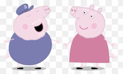 Grandma African American Transparent - Peppa Pig And Grandpa Emoji