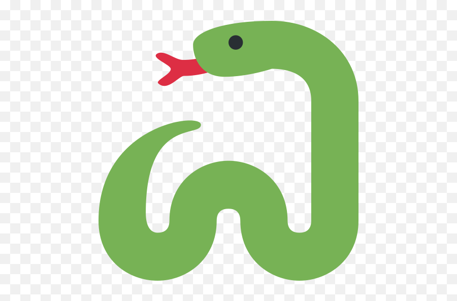 Snake Emoji - Snake Emoji Twitter,Snake Emoji