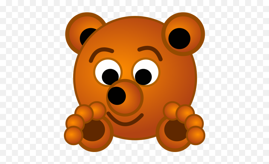 Smirc - Cartoon Emoji,Bear Hug Emoji