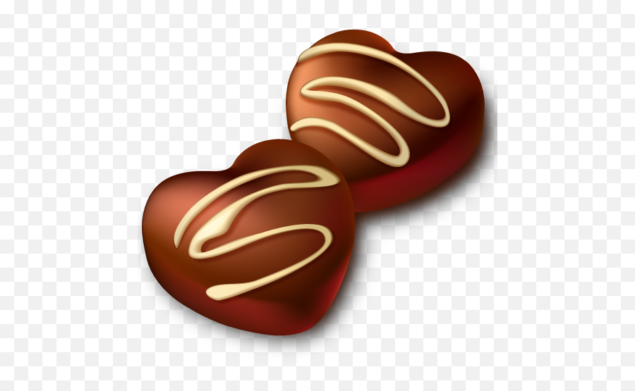 4570book - Valentine Chocolate Transparent Emoji,Chocolate Swirl Emoji