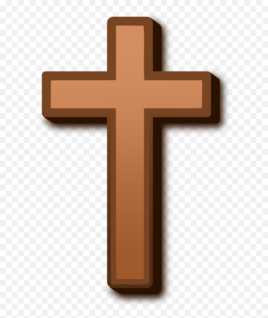 Thin Cross Jpg Freeuse Png Files - Clipart Brown Cross Emoji,Jesus Cross Emoji