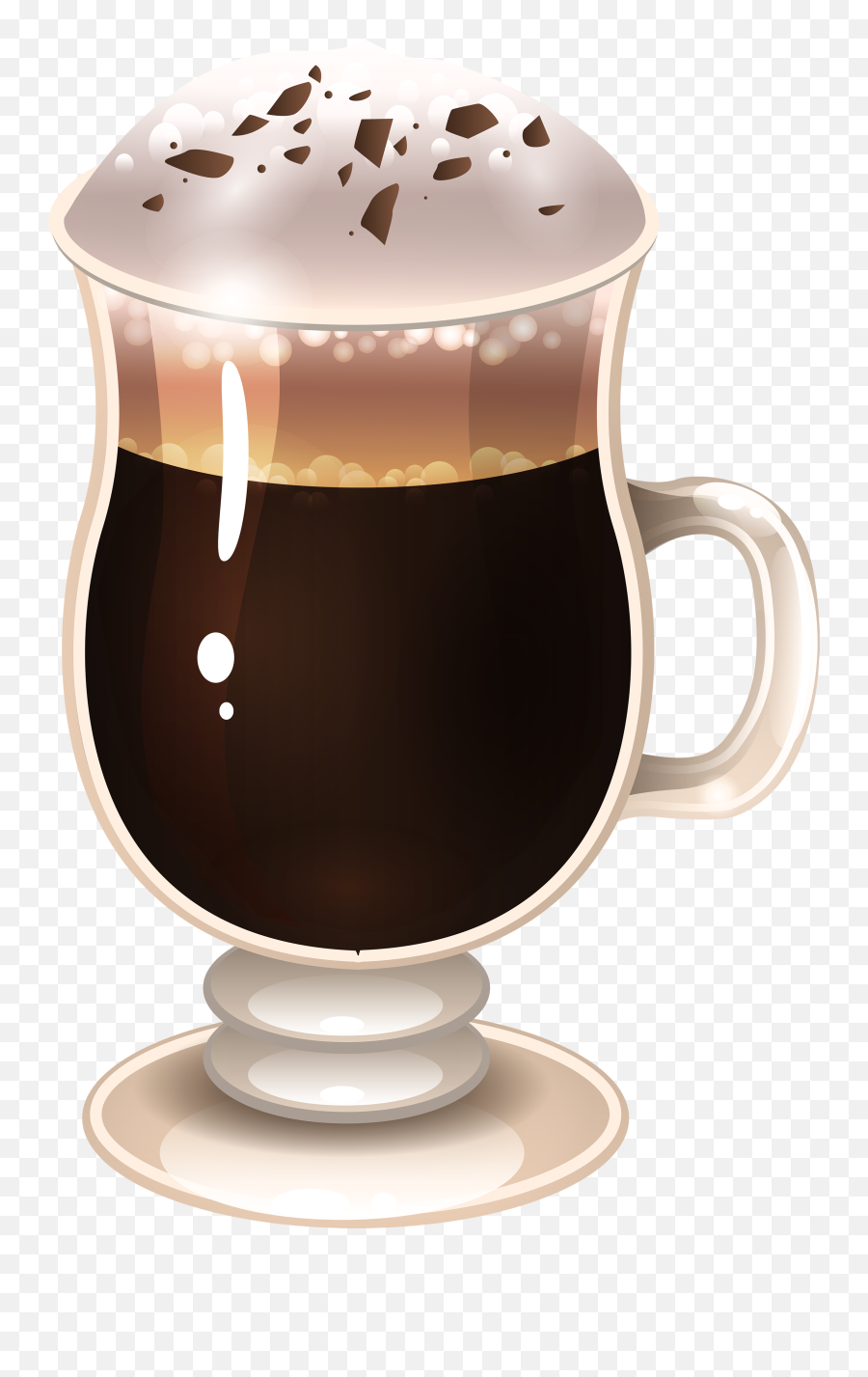 Latte Coffee Cream Transparent Png - Latte Clip Art Emoji,Latte Emoji