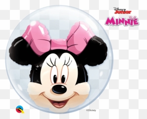 Disney Minnie Mouse Bubble Balloon - Balloons With Minnie Mouse Emoji,Minnie Emoji