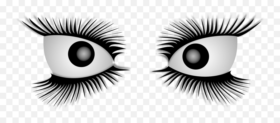 Free Eyelashes Png Transparent - Creepy Eyes Transparent Background Emoji,Eyelashes Emoji