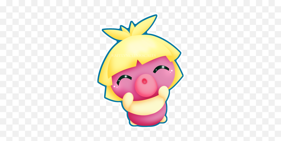 Tv Movie Emoji - Smoochum Chibi,Courage Emoji