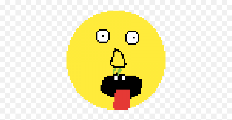 Pixilart - Circle Emoji,Lick Emoticon