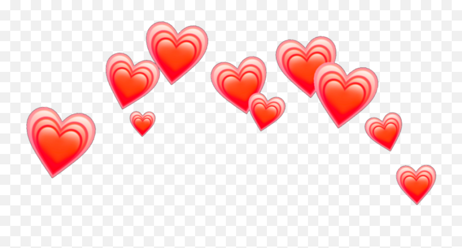 Heart Tumblr - Emoji Heart Crown Png,Half Heart Emoji