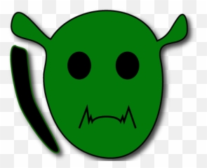 The Invisible Ogre - Clip Art Emoji,Growl Emoticon