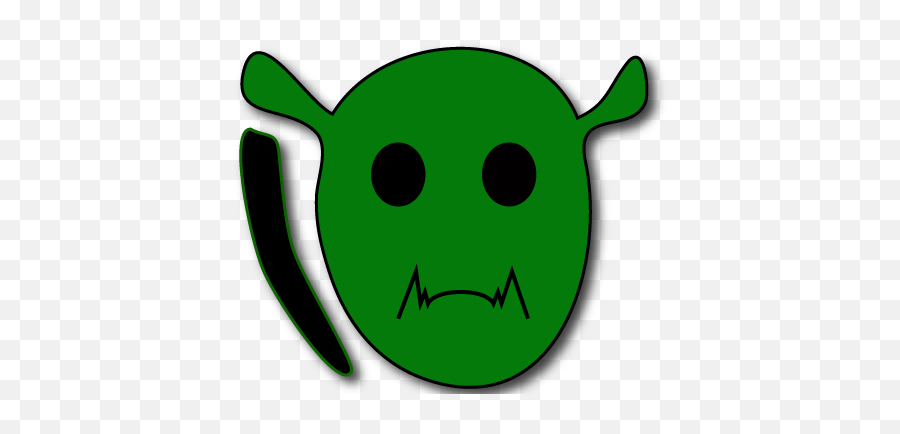 The Invisible Ogre - Clip Art Emoji,Growl Emoticon