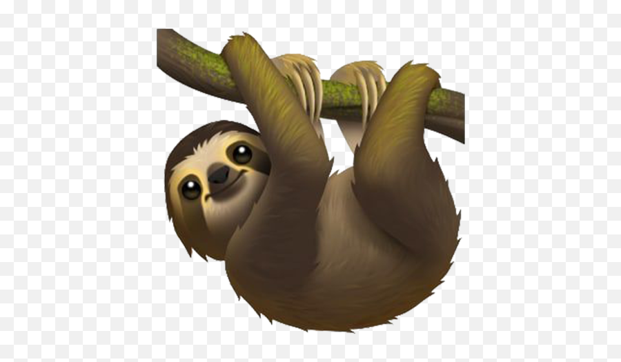 Emoji Emojistickers Freetoedit - Sloth Emoji Apple,Is There A Sloth Emoji