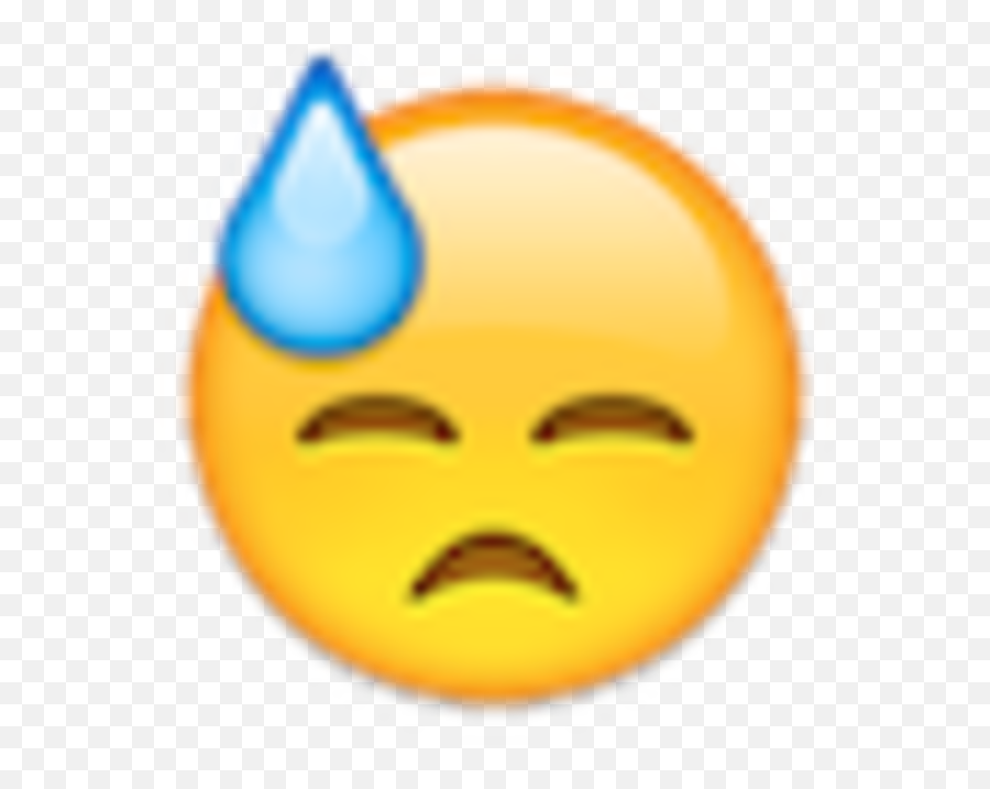 Sweating Emoji Transparent Background,Codigos De Emojis