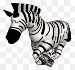 Optical Illusion Paintings - Clipart Zebra Cartoon Emoji,Zebra Emoticon