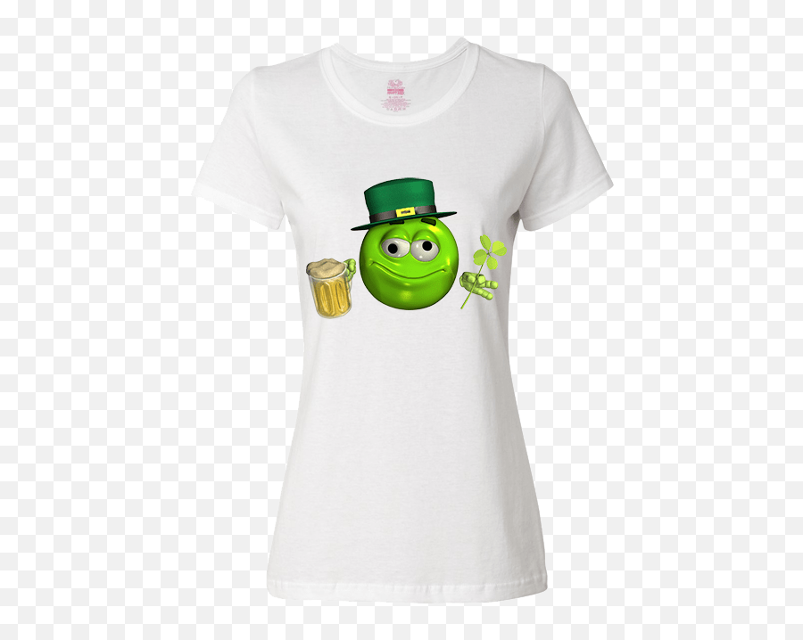 Leprechaun Emoticon Emoji With Beer Custom T - Shirt Hoodie Cartoon,Leprechaun Emoji