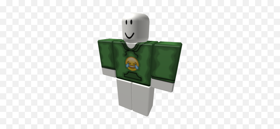 Green Laugh Emoji Hoodie - Roblox Class D,Disbelief Emoji