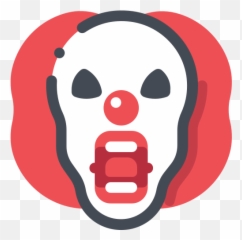 Scary Clown Icon - Free Download PNG and Vector Portable Network Graphics Emoji