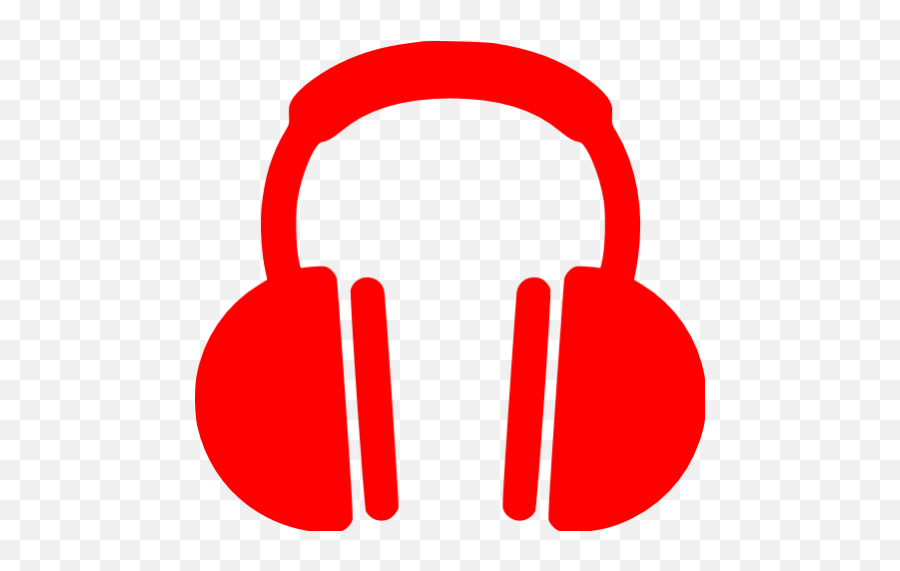 Red Headphones Icon - Brixton Emoji,Headphone Emoticon