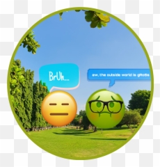 Yas Throwup Grossemoji - Sticker By Hello Boi Circle,Gross Emoticon