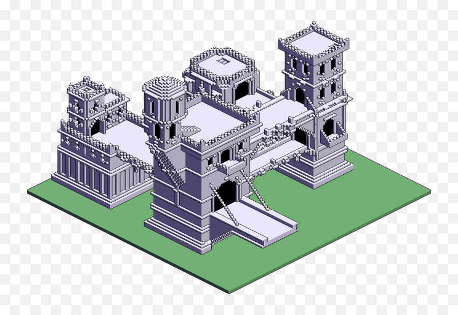 Ok Bonus 2d And Iso Style - Medieval Architecture Emoji,Castle Emoji