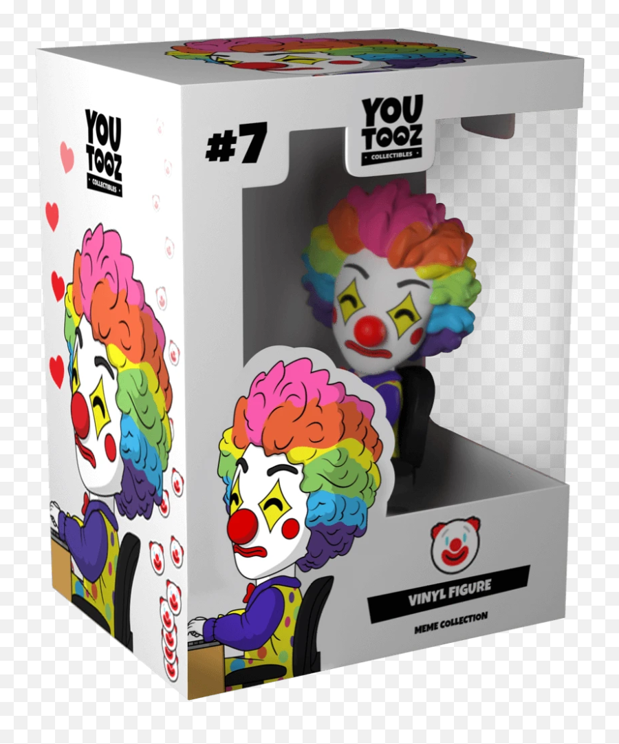 Youtooz Toys - Blah Blah The Clown Emoji,Ugandan Knuckles Emoji