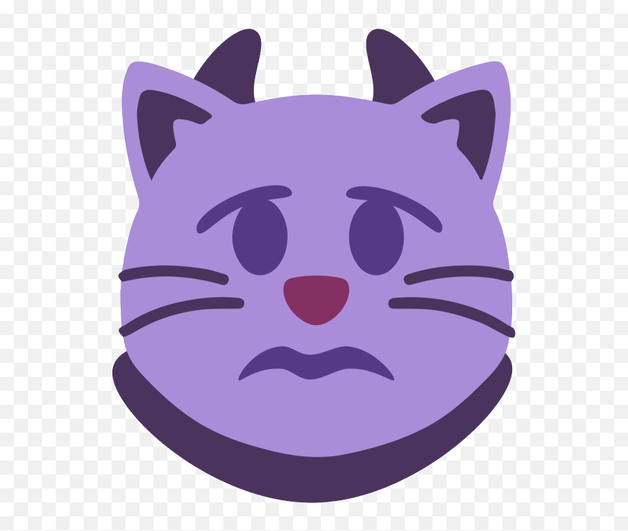 Emojistwitter - Happy Emoji,Purple Demon Emoji