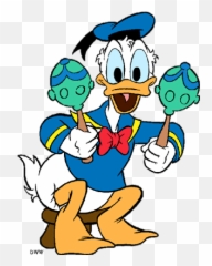 maracas cartoon disney Sticker by nrggiulia83 - Donald With Maracas Transparent Emoji