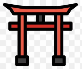 Shinto Shrine Emoji Clipart - Toori