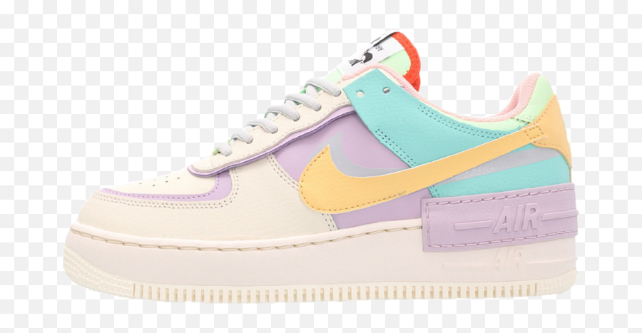 Turtuolis Poilsis Nike Pastel Shoes - Multi Coloured Air Force 1 Emoji,Air Force 1 Emoji