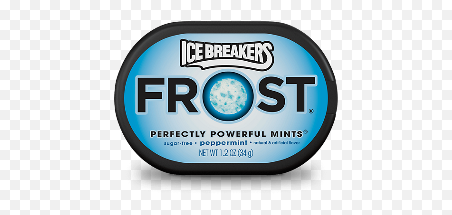 Ice Breakers Frost Mint Wintercool 34g - Ice Breakers Emoji,Peppermint Emoji