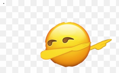 Dab Clicker - Cartoon Emoji,Dab Emoticon
