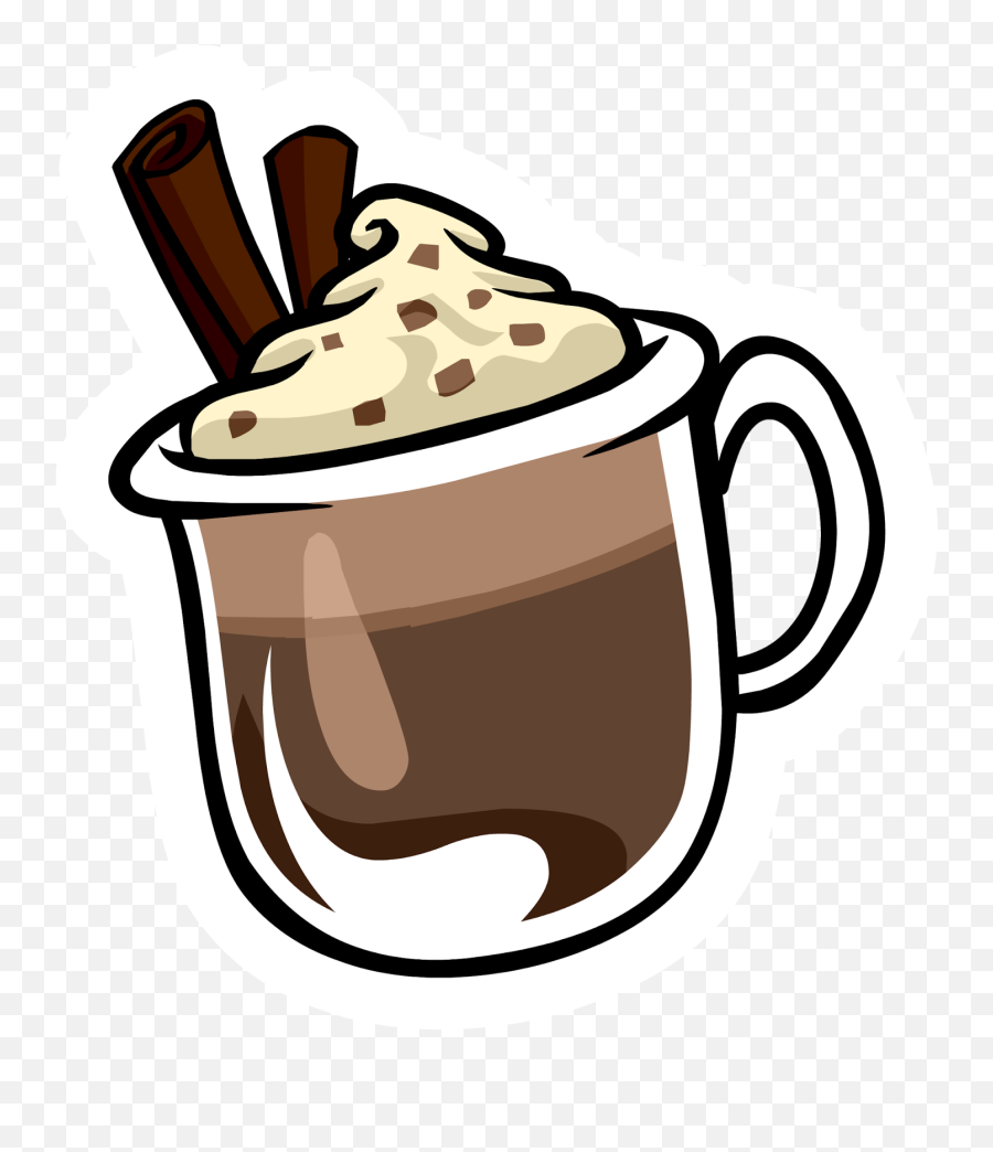 Drinking Hot Chocolate Clipart - Transparent Background Hot Chocolate Clipart Emoji,Hot Chocolate Emoji
