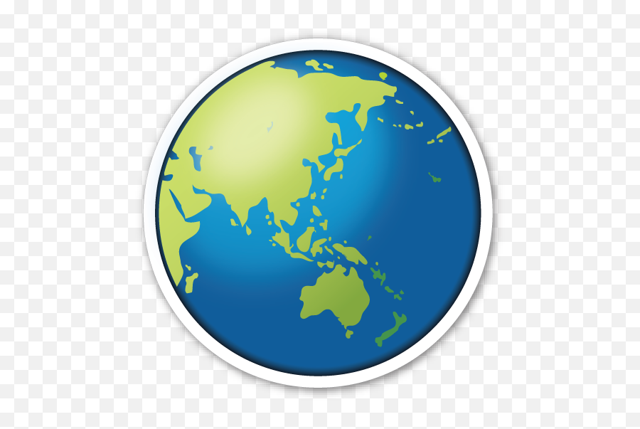 Earth Globe Asia Australia In 2020 - Globe Asia Australia Emoji,Australia Emoji