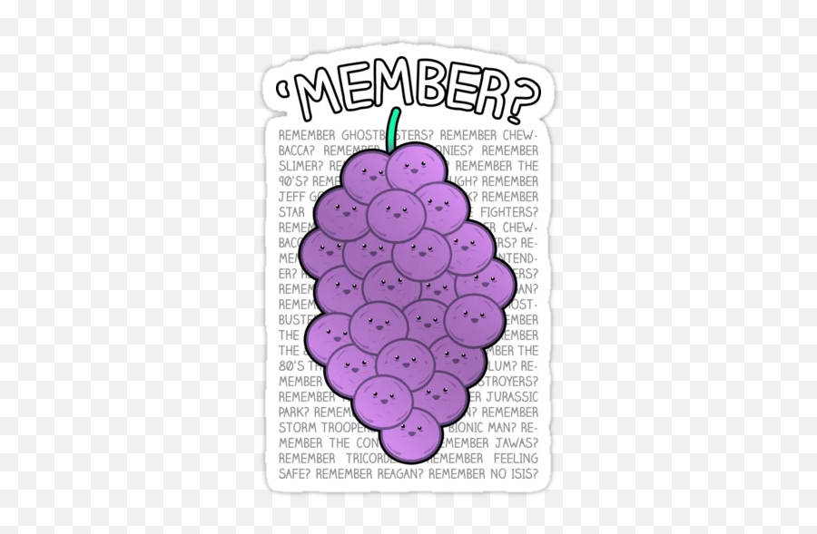 Member Berries - Grape Emoji,Member Berries Emoji